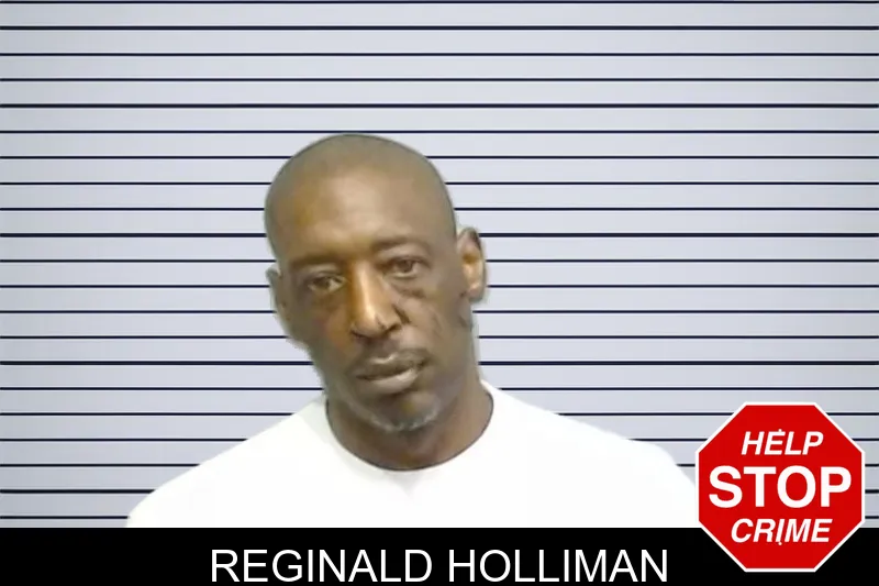 Reginald Holliman mugshot