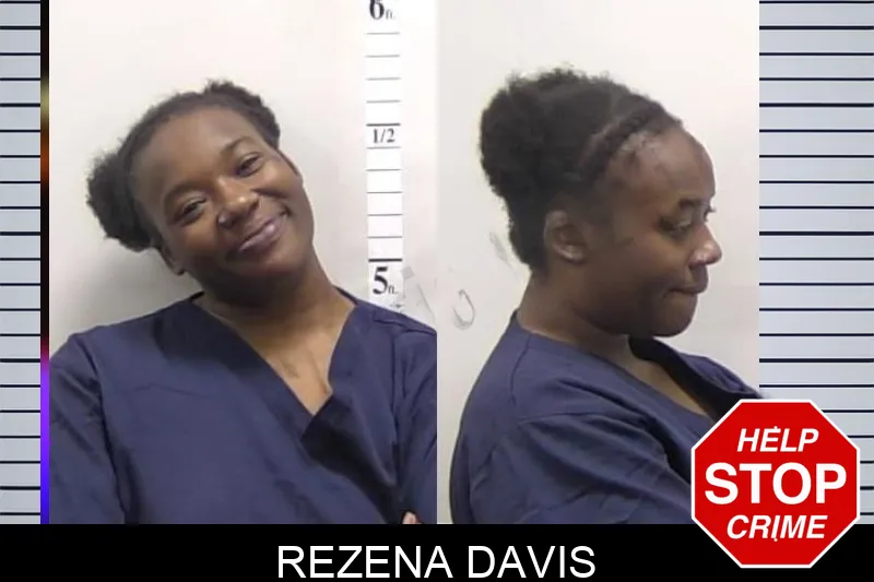 Rezena Davis mugshot