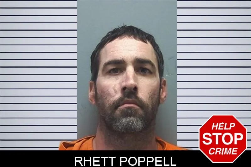 Rhett Poppell mugshot – Cherokee County , Georgia Rhett Poppell mugshot