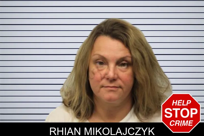 Rhian Mikolajczyk mugshot