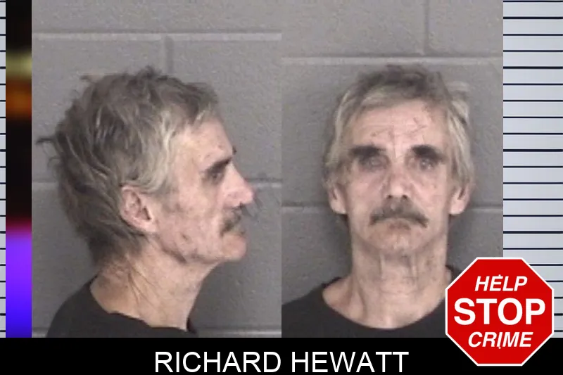 Richard Hewatt mugshot