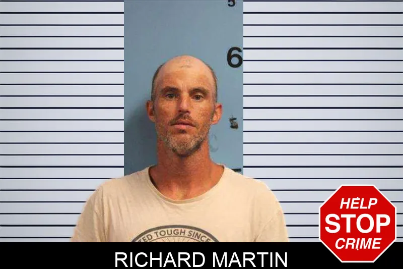 Richard Martin mugshot