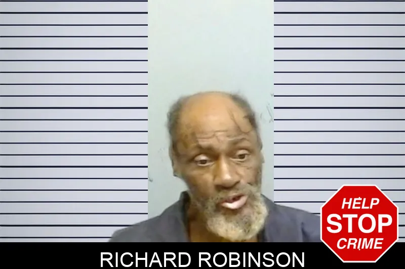 Richard Robinson mugshot