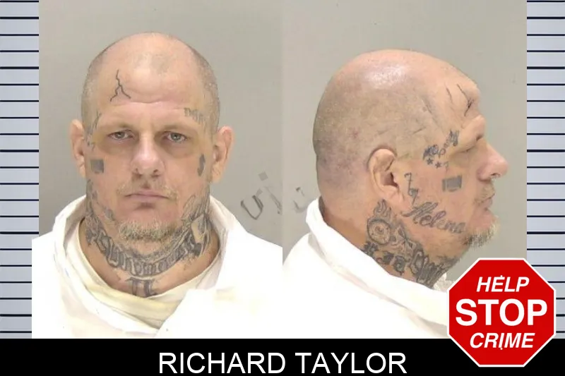Richard Taylor mugshot