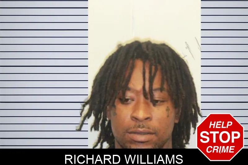 Richard Williams mugshot