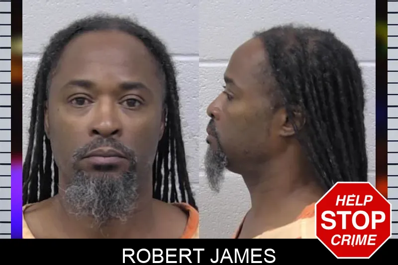 Robert James mugshot