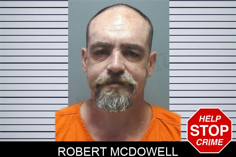 Robert McDowell mugshot