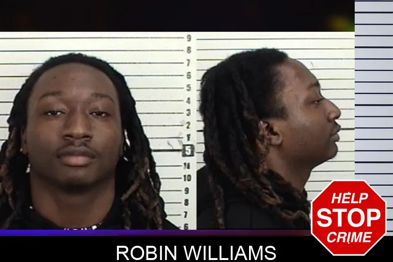 Robin Williams mugshot