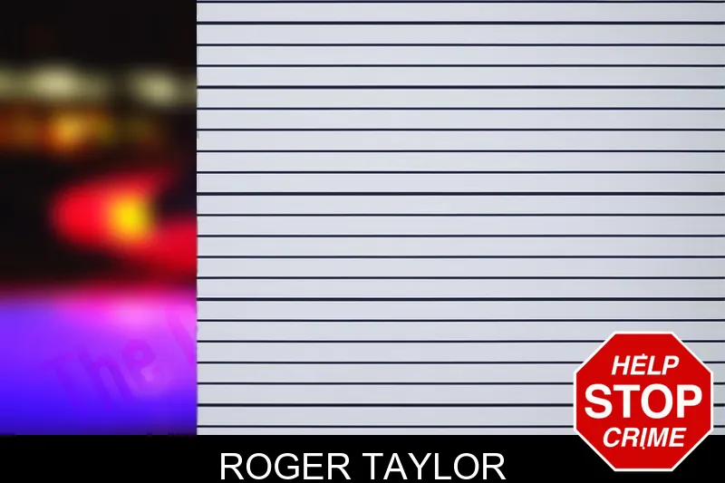 Roger Taylor mugshot