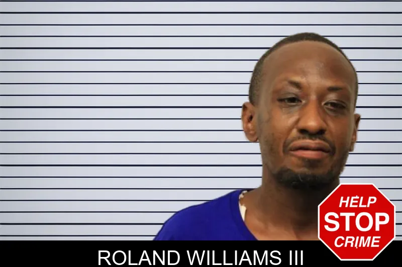Roland Williams III mugshot – Chatham County , Georgia Roland Williams III mugshot