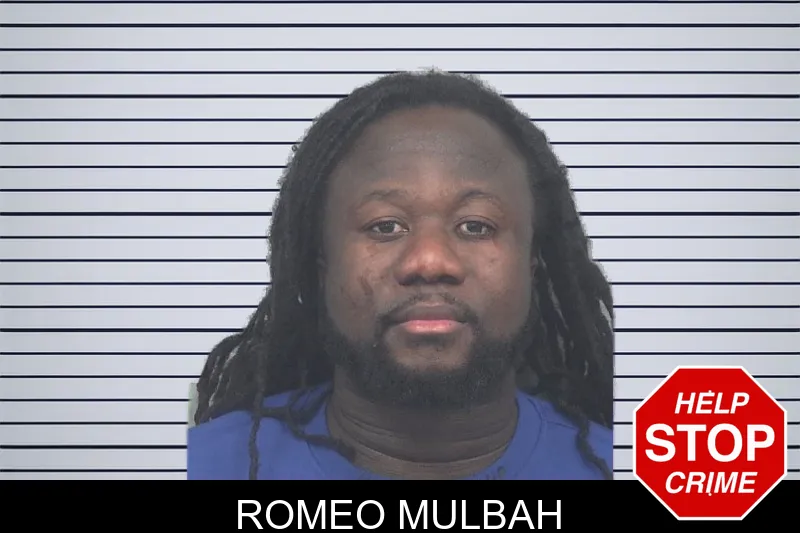 Romeo Mulbah mugshot
