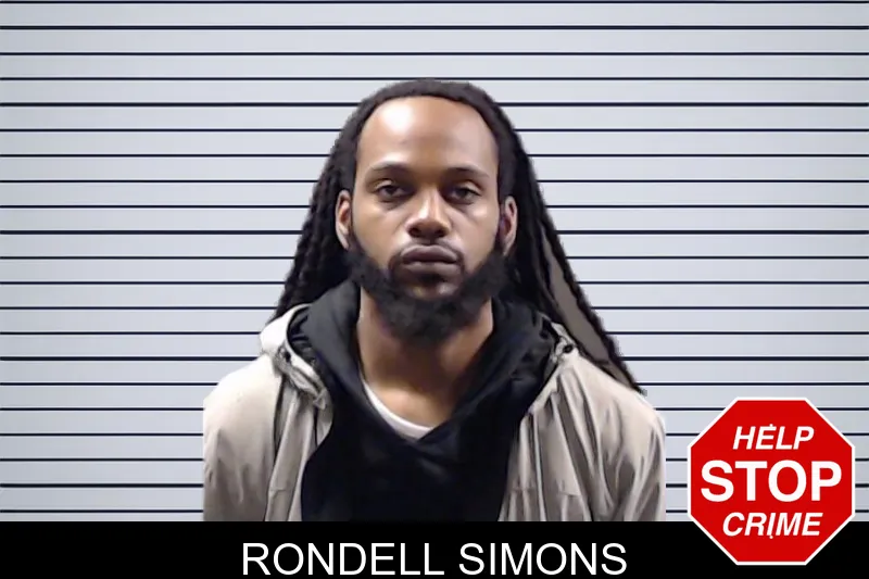 Rondell Simons mugshot