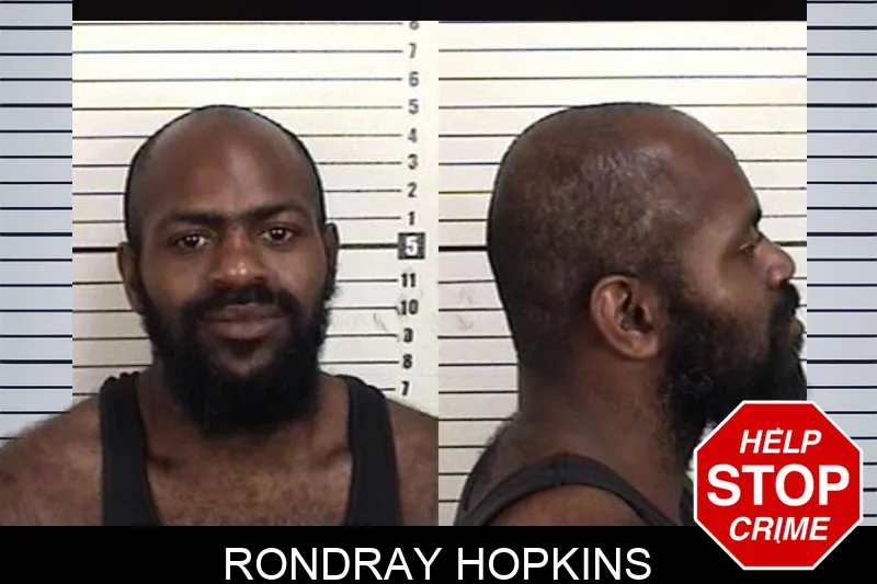 Rondray Hopkins mugshot