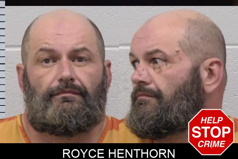 Royce Henthorn mugshot – Paulding County , Georgia Royce Henthorn mugshot