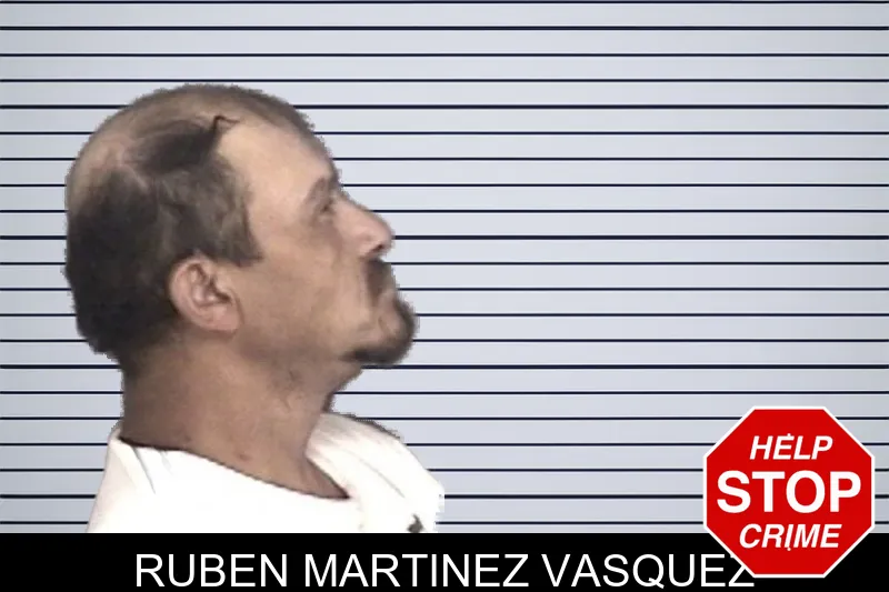 Ruben Martinez Vasquez mugshot