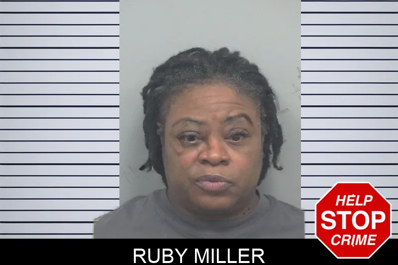 Ruby Miller mugshot