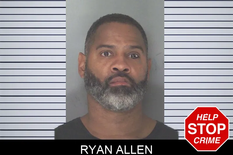 Ryan Allen mugshot