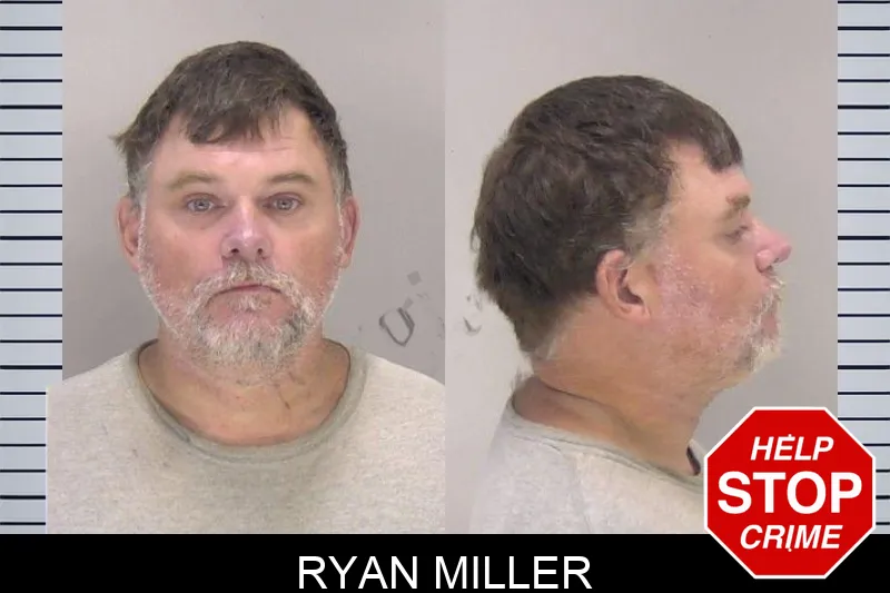 Ryan Miller mugshot
