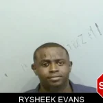 Rysheek Evans mugshot – Fulton County , Georgia Rysheek Evans mugshot
