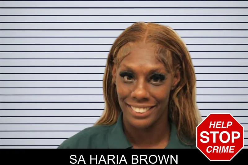 Sa Haria Brown mugshot