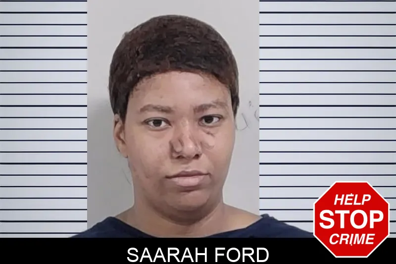 Saarah Ford mugshot – Lowndes County , Georgia Saarah Ford mugshot