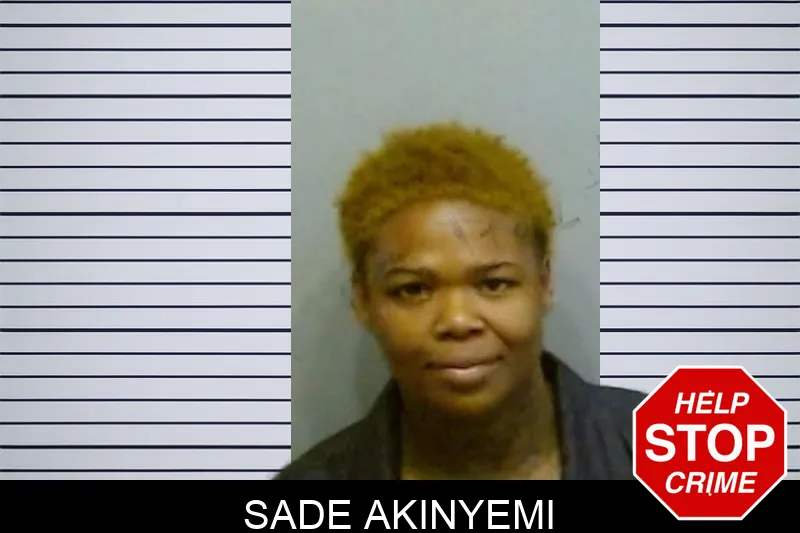 Sade Akinyemi mugshot – Fulton County , Georgia Sade Akinyemi mugshot
