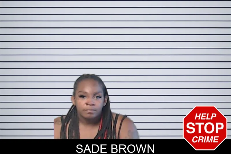 Sade Brown mugshot