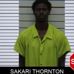 Sakari Thornton mugshot