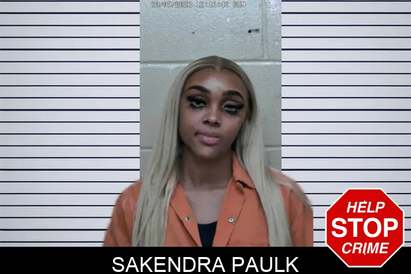 Sakendra Paulk mugshot – Ben Hill County , Georgia Sakendra Paulk mugshot