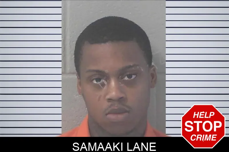 Samaaki Lane mugshot