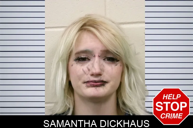 Samantha Dickhaus mugshot
