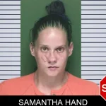 Samantha Hand mugshot