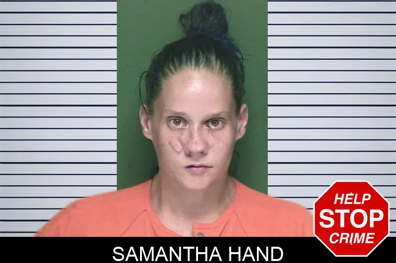 Samantha Hand mugshot