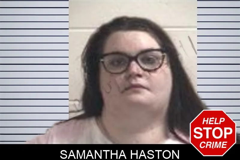 Samantha Haston mugshot