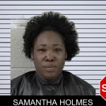 Samantha Holmes mugshot