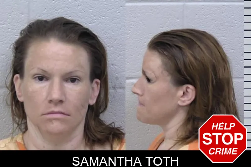 Samantha Toth mugshot