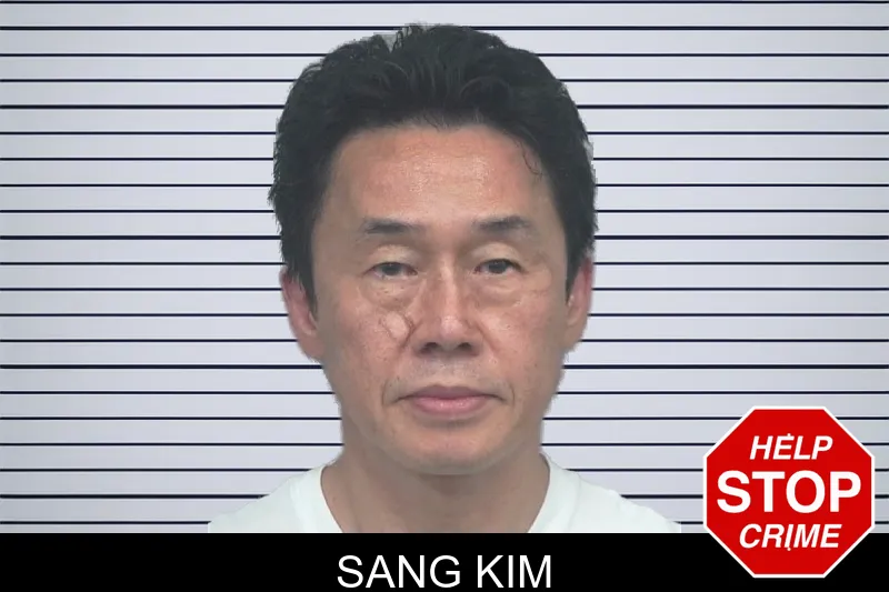 Sang Kim mugshot