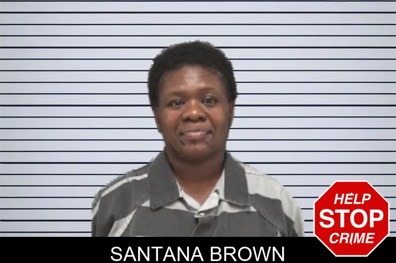 Santana Brown mugshot – Dougherty County , Georgia Santana Brown mugshot