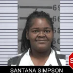 Santana Simpson mugshot