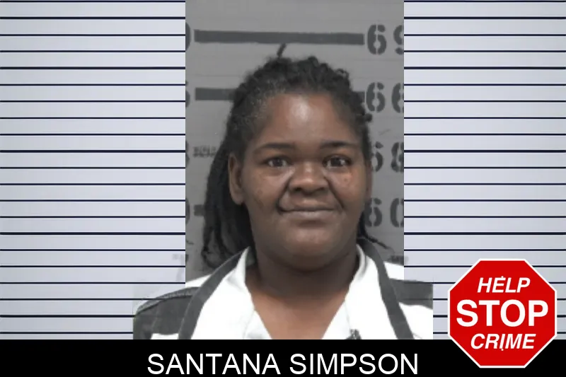 Santana Simpson mugshot – Dougherty County , Georgia Santana Simpson mugshot