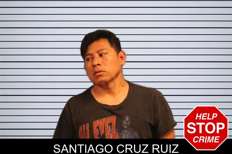 Santiago Cruz Ruiz mugshot
