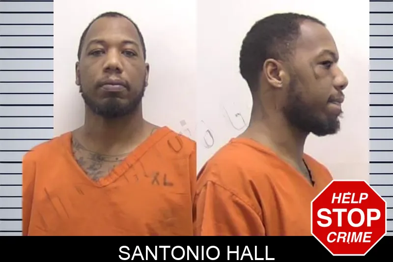 Santonio Hall mugshot