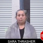 Sara Thrasher mugshot – Screven County , Georgia Sara Thrasher mugshot