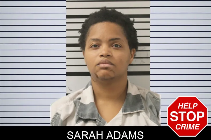Sarah Adams mugshot