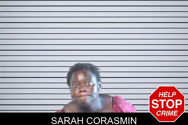 Sarah Corasmin mugshot
