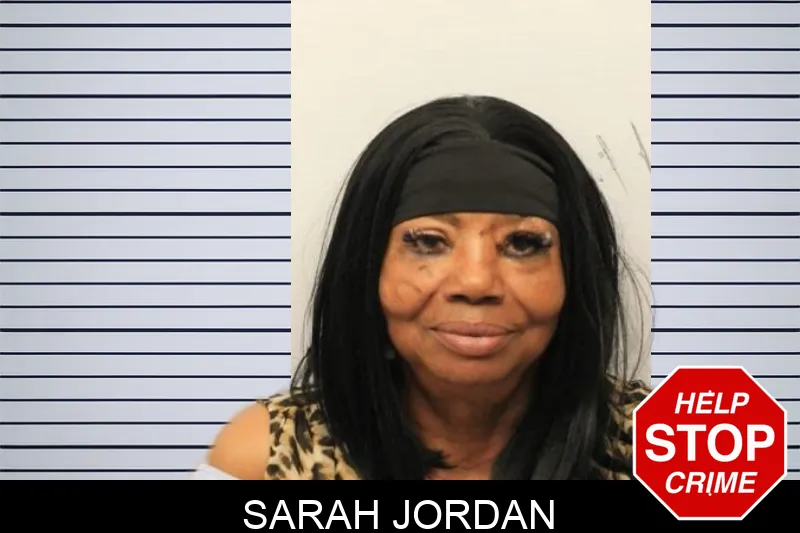 Sarah Jordan mugshot