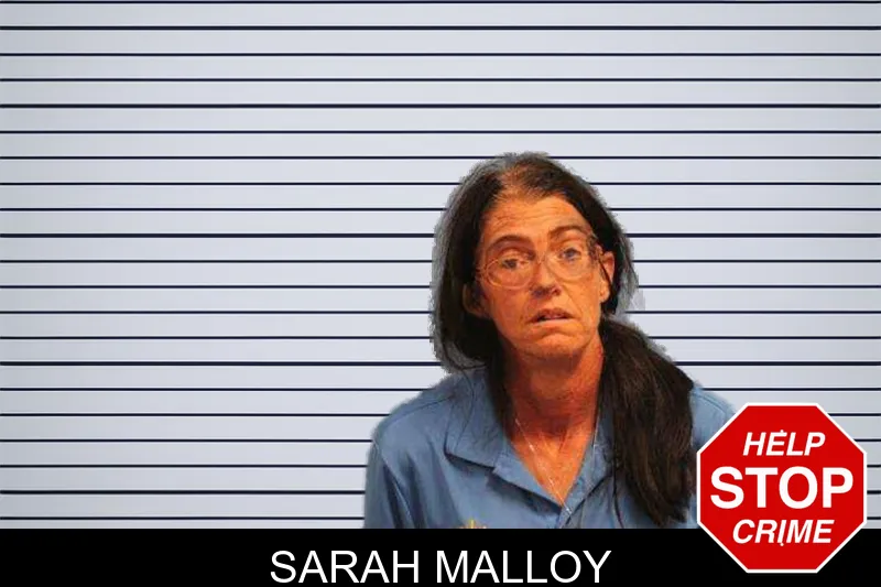 Sarah Malloy mugshot