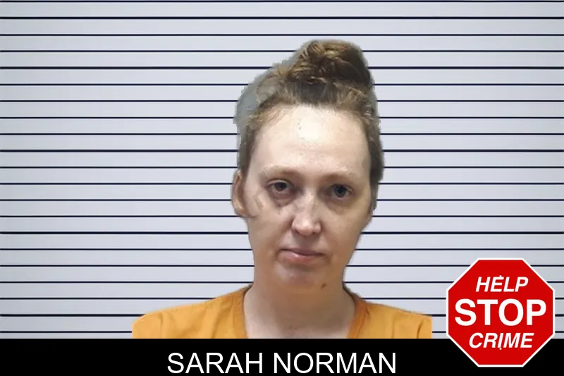 Sarah Norman mugshot