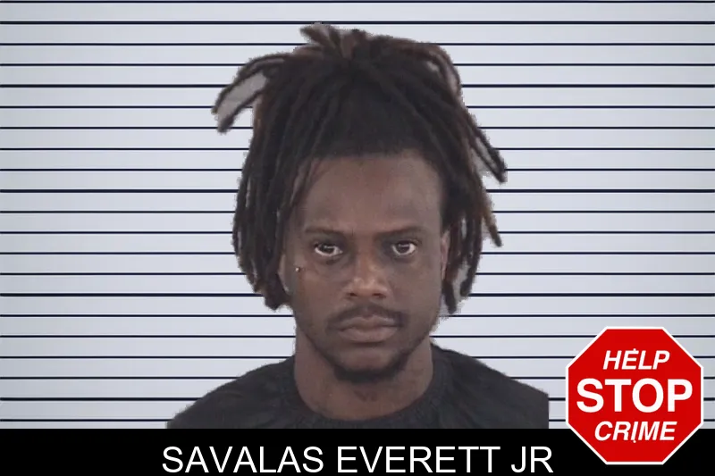 Savalas Everett Jr mugshot – Spalding County , Georgia Savalas Everett Jr mugshot