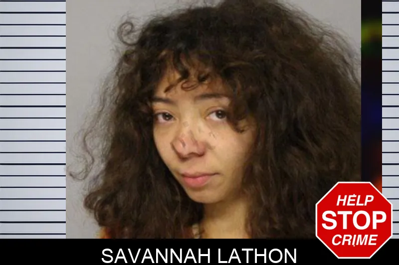 Savannah Lathon mugshot – Hall County , Georgia Savannah Lathon mugshot